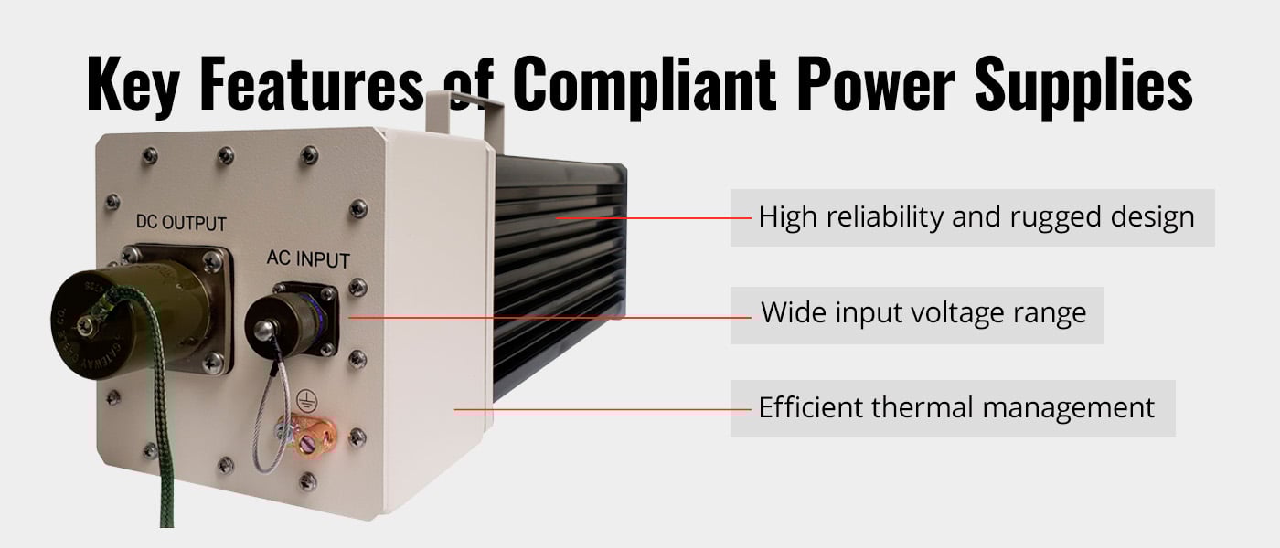 key features of compliant power supplies