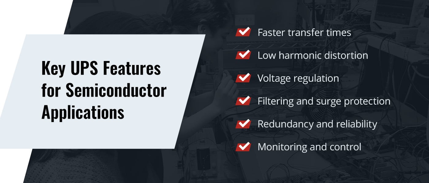 Why Use a UPS System in Your Semiconductor Applications