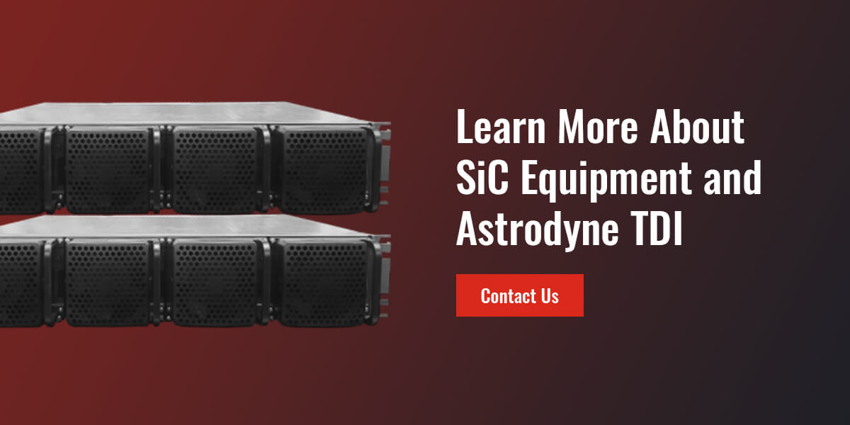 learn more about SiC equipment and Astrodyne TDI