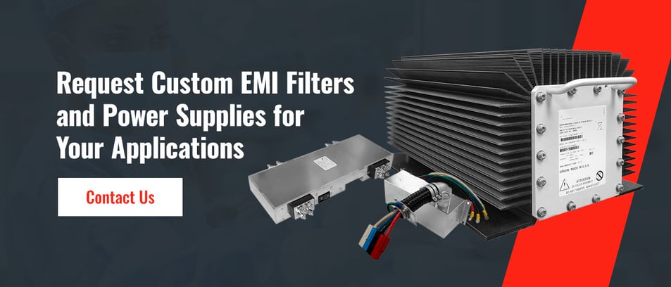request custom emi filters and power supplies for your applications