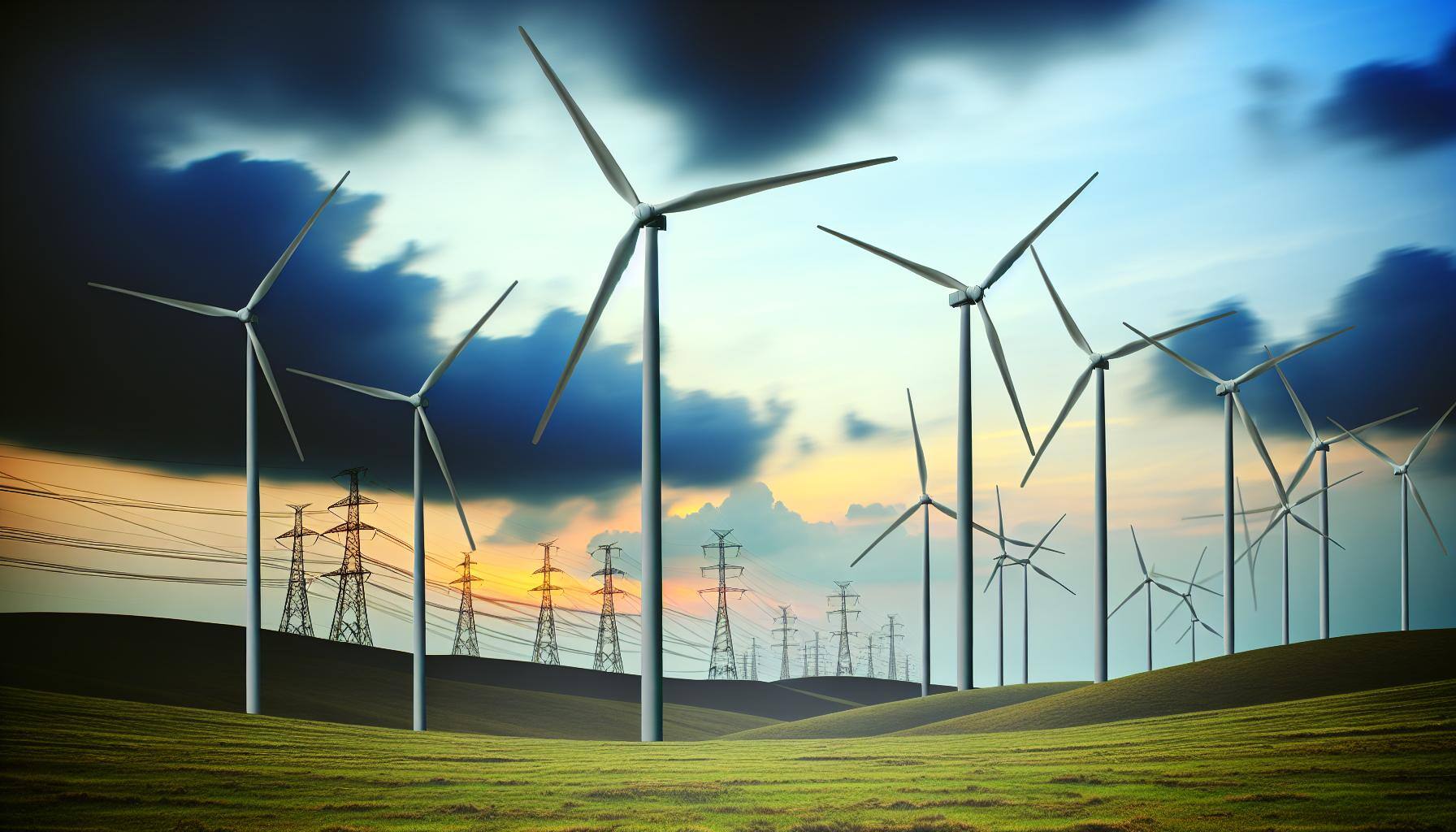 wind millsenergy electricity