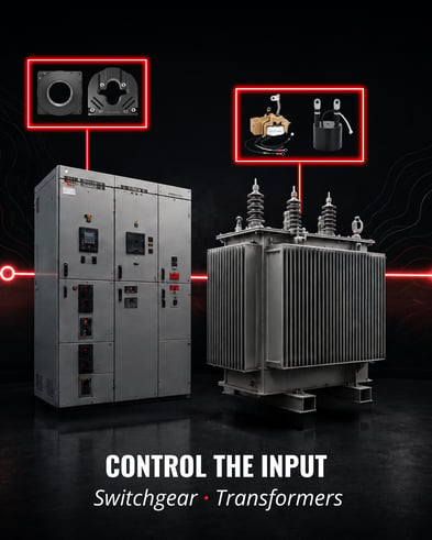 Control the Input Switch Gear Transformers