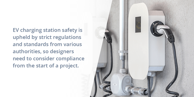 EV charging station safety