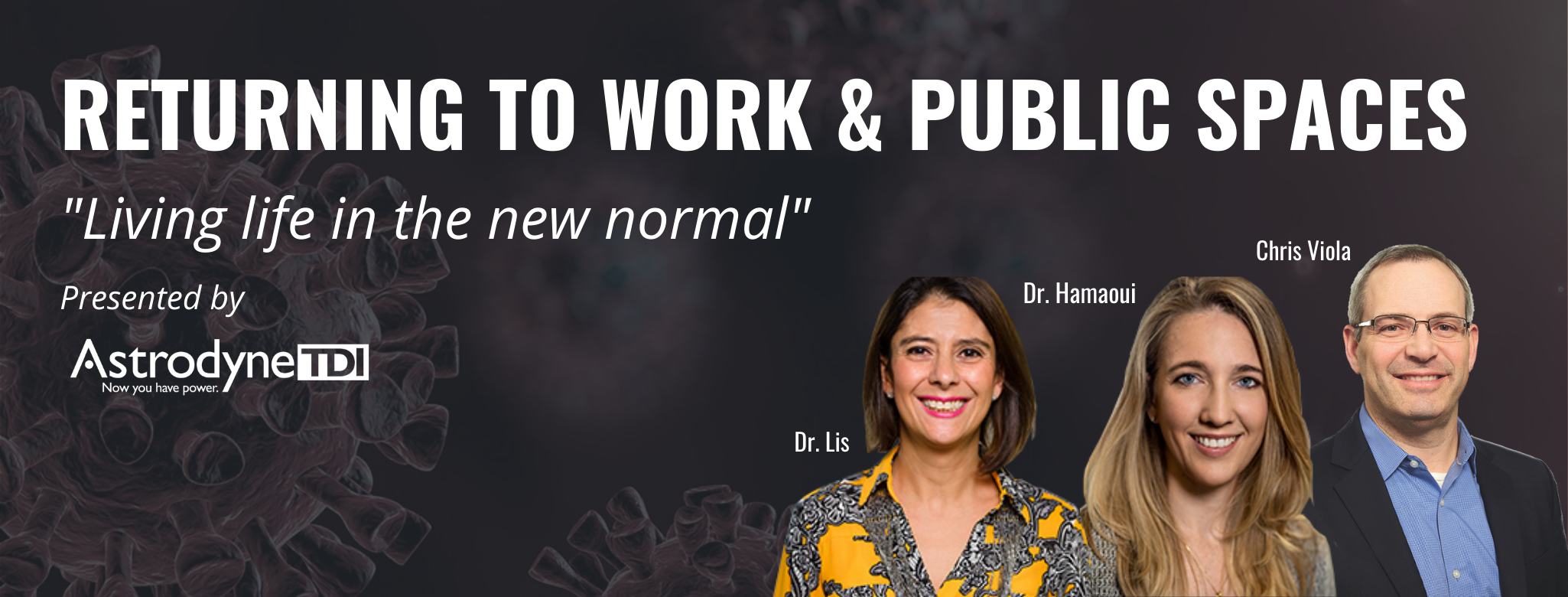 RETURNING TO WORK & PUBLIC SPACES Living life in the new normal (1)