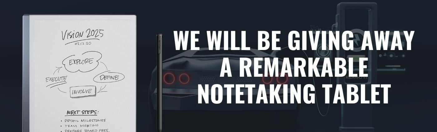 We will be giving away a reMarkable Notetaking