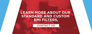 standardní a zakázkové filtry EMI