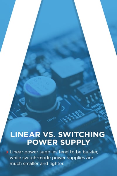 Linear vs. switching power supply